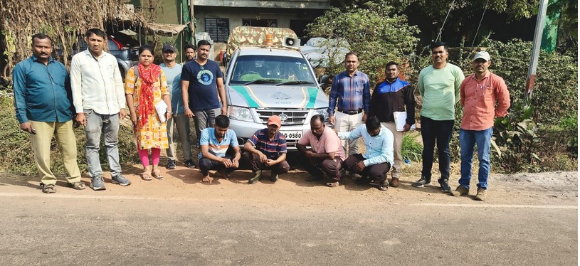 Forest Department takes action against sale of wild boar meat in Radhanagari Accused arrested